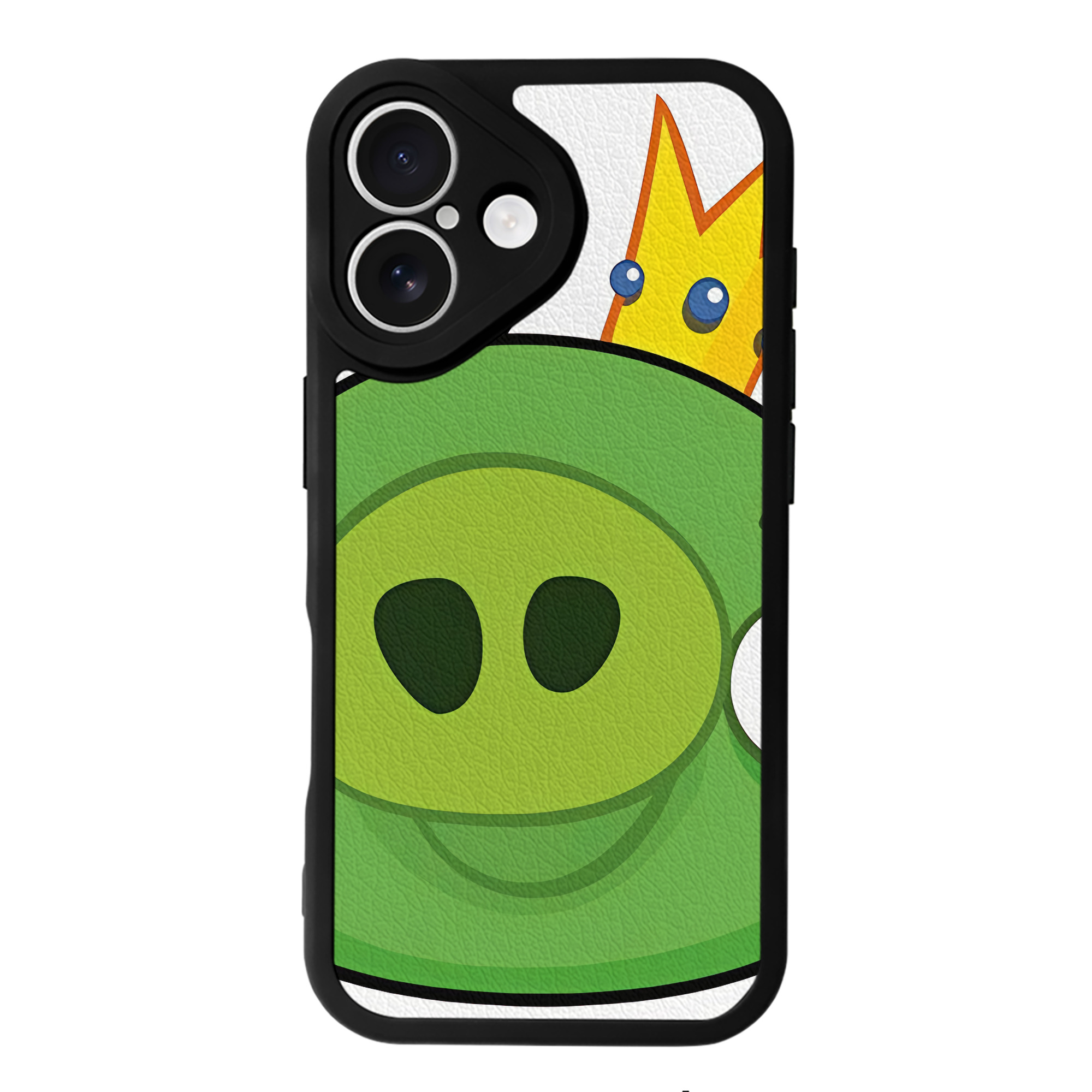 （画像用） Angry Birds アングリーバード 【iPhone 16シリーズ対応】シリコンスマホケース（レザー調） 材質：シリコン